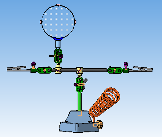 3D модель Подставка для паяльника (штатив)