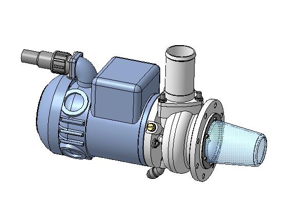 3D модель Насос топливный 463Б