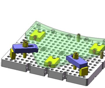 3D модель Приспособление фрезерное ПФ-3СБ