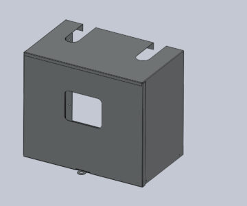 3D модель Ящик для газового счетчика