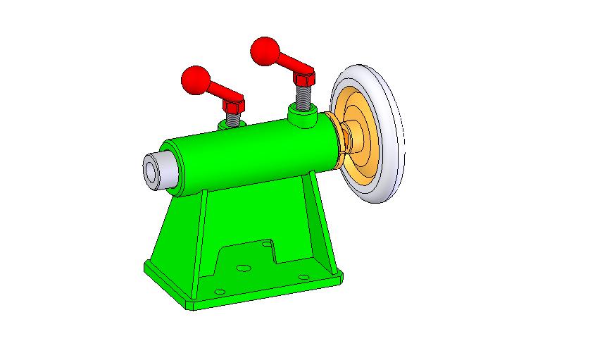 3D модель Пиноль в SolidWorks