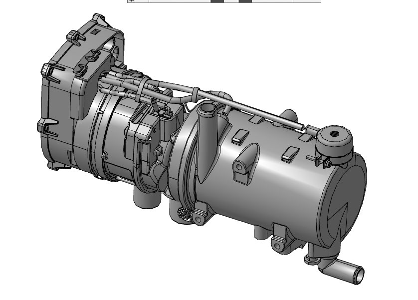 3D модель Подогреватель Webasto Thermo Pro 90