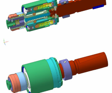 3D модель Патрон нереверсивный для нарезания резьб метчиками М6-М16 191.221.030 3d с параметризацией