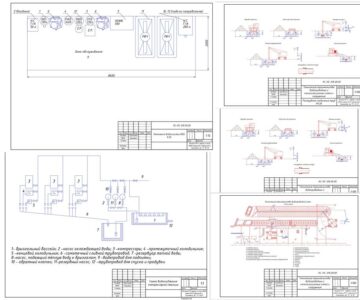 Чертеж Монтаж объектов инфраструктуры КС или НС (водоснабжение)