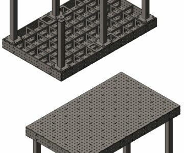 3D модель Сварочный стол разборный