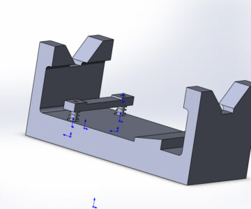 3D модель Доработка приспособления для фрезеровки лысок «Счетчики»