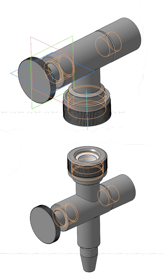 3D модель Держатель уровнемера