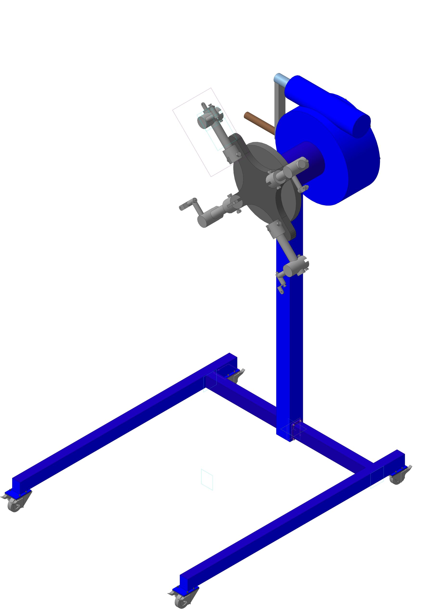 3D модель Стенд Р-500Е