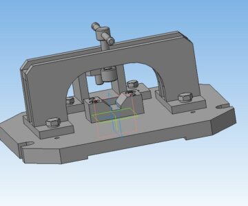 3D модель Кондуктор для сверления и точного базирования вала