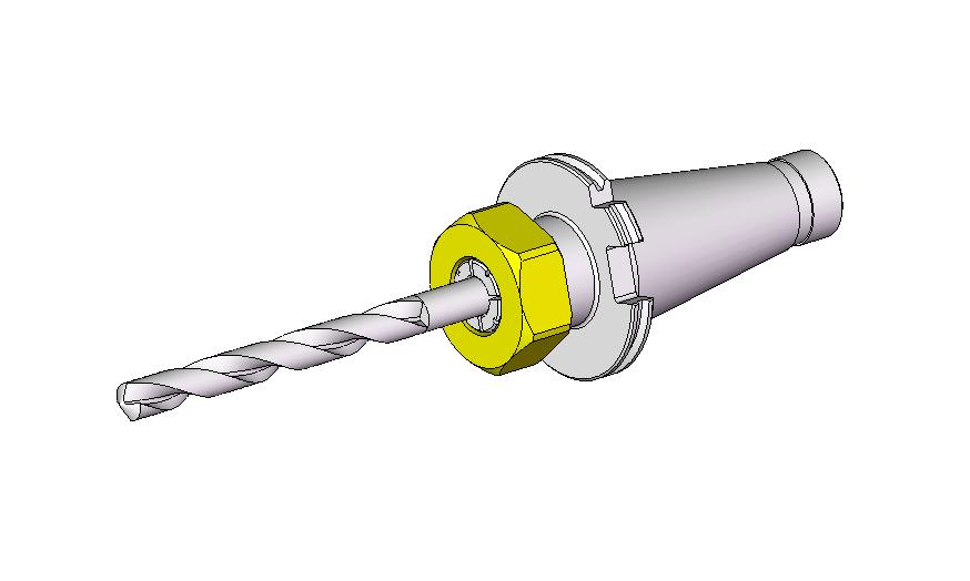 3D модель Патрон цанговый d = 5-20 ВФО-381