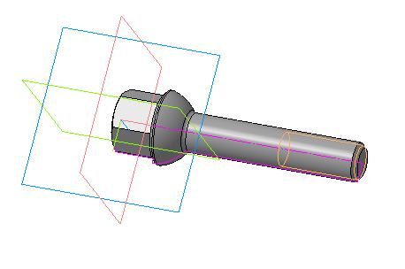 3D модель Болт колесный для автомобиля Мерседес