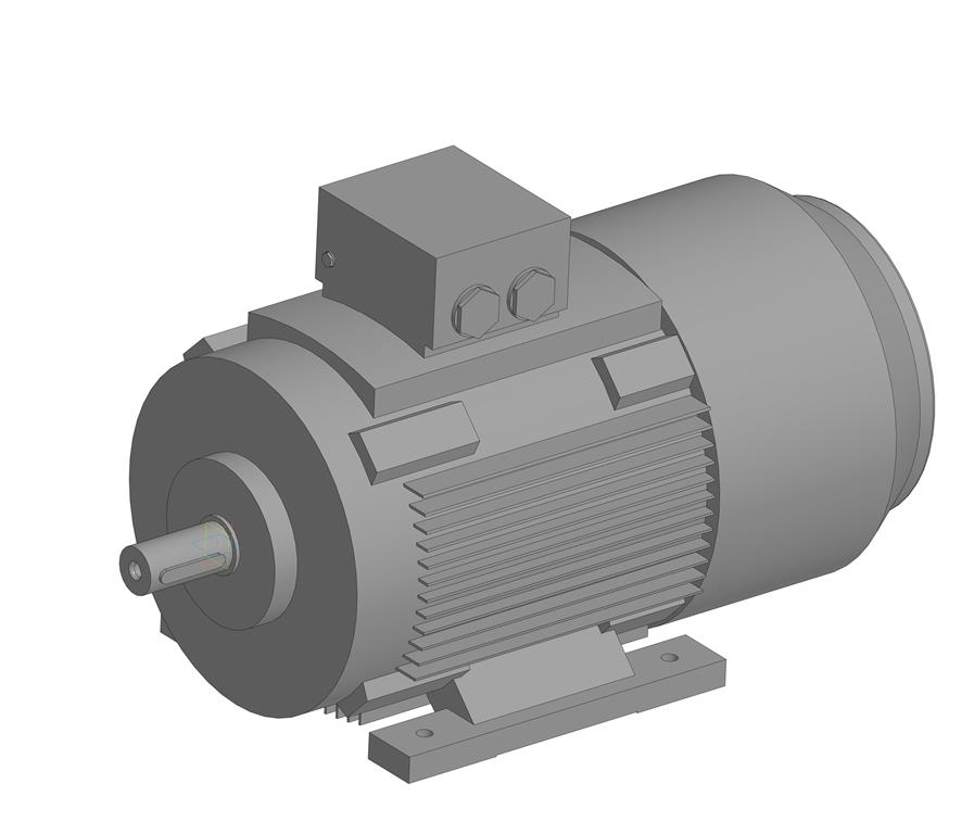 3D модель Электродвигатель АИР 280