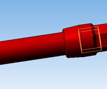 3D модель Гидроцилиндр 54-9-145