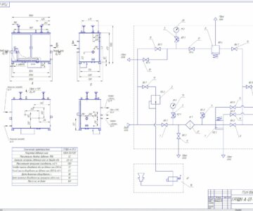 Чертеж Расчет газопровода для городского района - P=1,2мПА (ВХОДНОЕ ДАВЛЕНИЕ), ак=200 чел/га