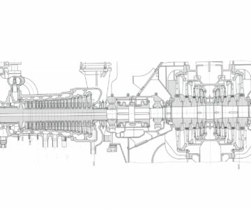 Чертеж Тепловой расчет паровой турбины К-100-8,8