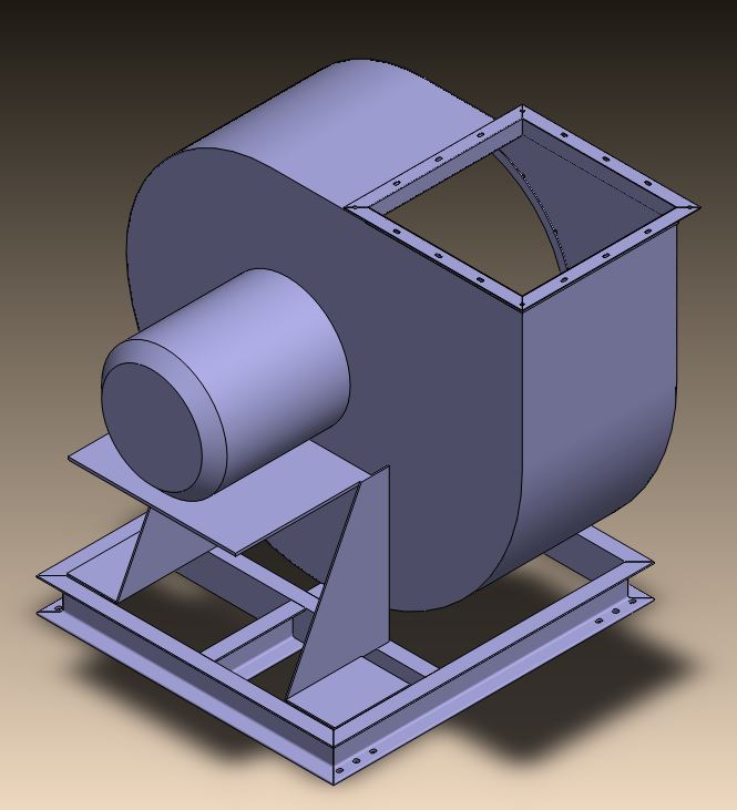 3D модель Вентилятор ВР-85-77-8-Пр0