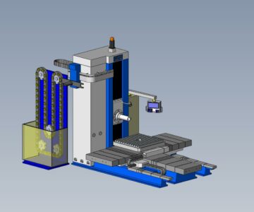 3D модель Станок обрабатывающий центр BMC-110