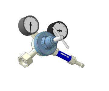 3D модель Кислородный редуктор БКО-50-10