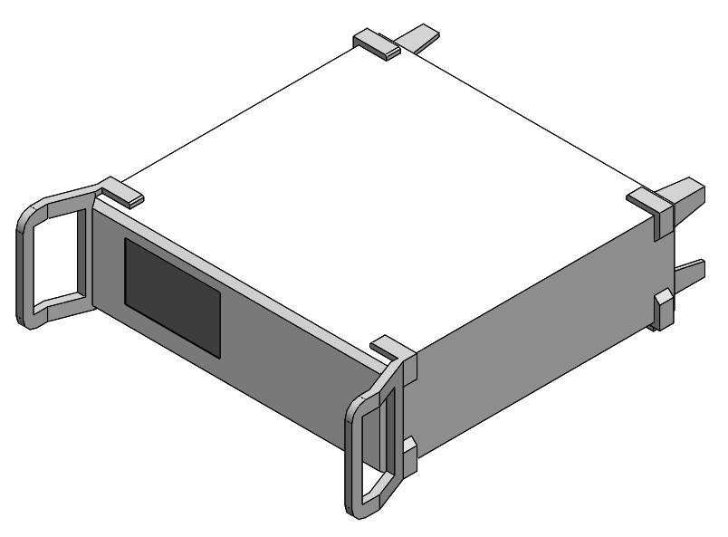 3D модель Генератор НВЧ MG3694C