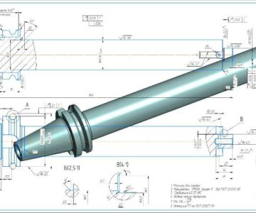 3D модель Оправка (аналог BT50-FMB27-200)