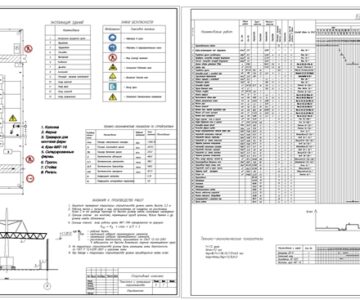 Чертеж Спортивный комплекс размером 68.7Х36