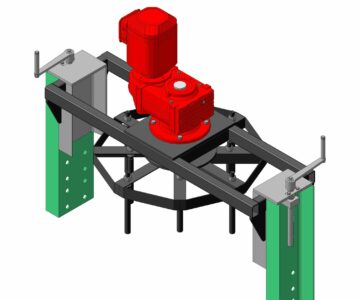 3D модель Расстилающее устройство 800 мм.