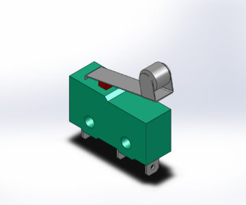 3D модель Микропереключатель MSW-13