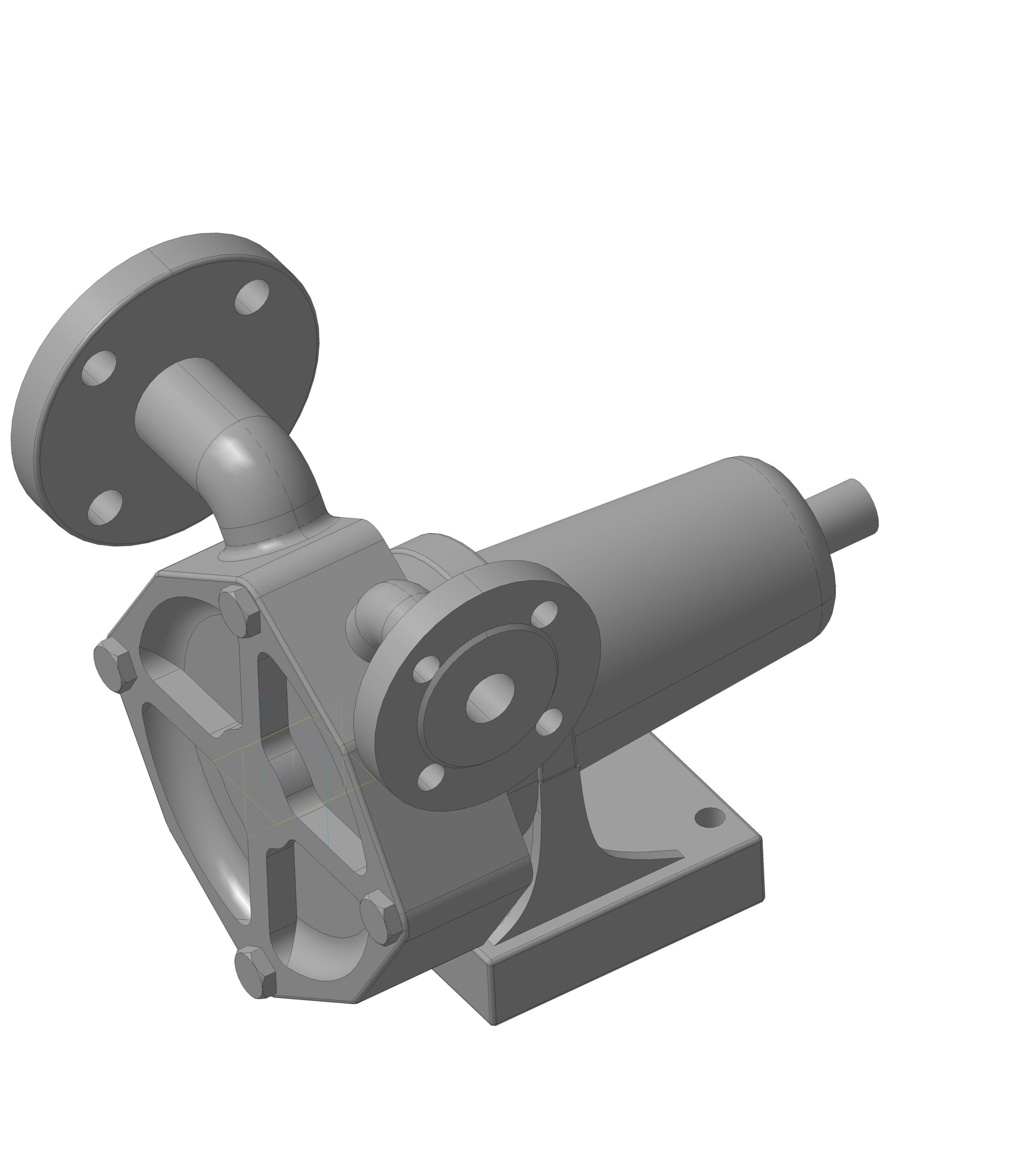 3D модель Насос ФД-150