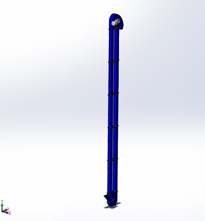 3D модель Нория h=10м 3D