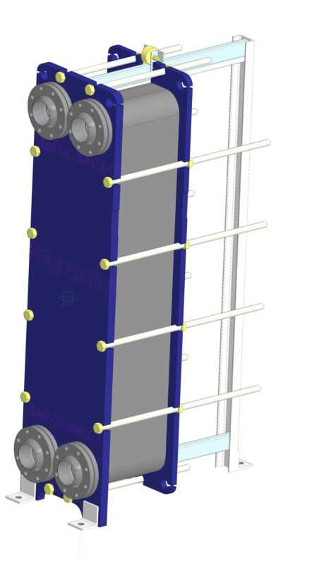 3D модель Рекуператор МЭА