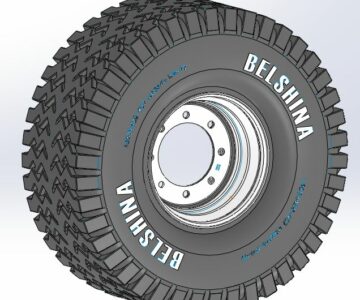 3D модель Колесо комплектное КФ-97 14PR Pronar 13.00x18 ET0