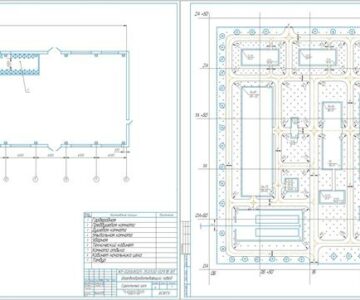 Чертеж Разработка генерального плана проектируемого деревообрабатывающего предприятия и площадей бытовых помещений
