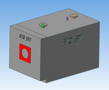 3D модель Котёл Riello RTQ 597