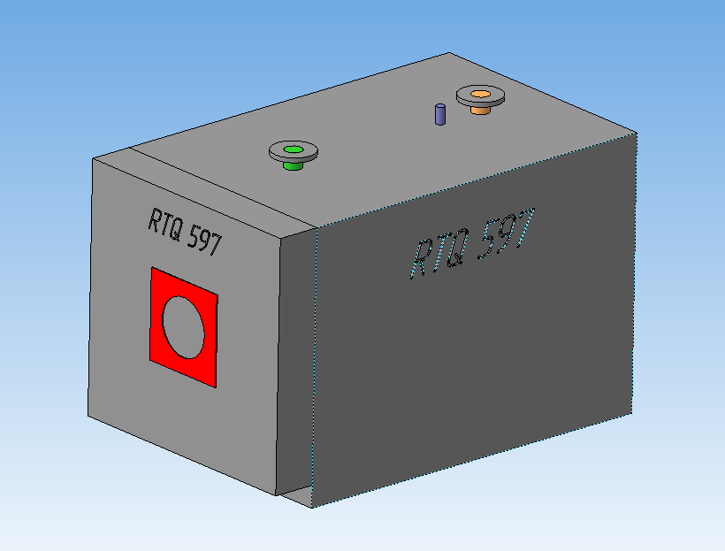 3D модель Котёл Riello RTQ 597