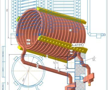 3D модель Индуктор 0,8 т