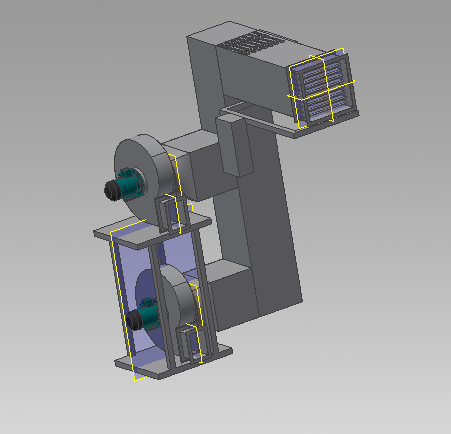 3D модель Приточная установка ИП Инновент