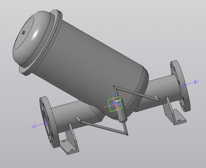 3D модель Фильтр ФЖУ-100-1,6