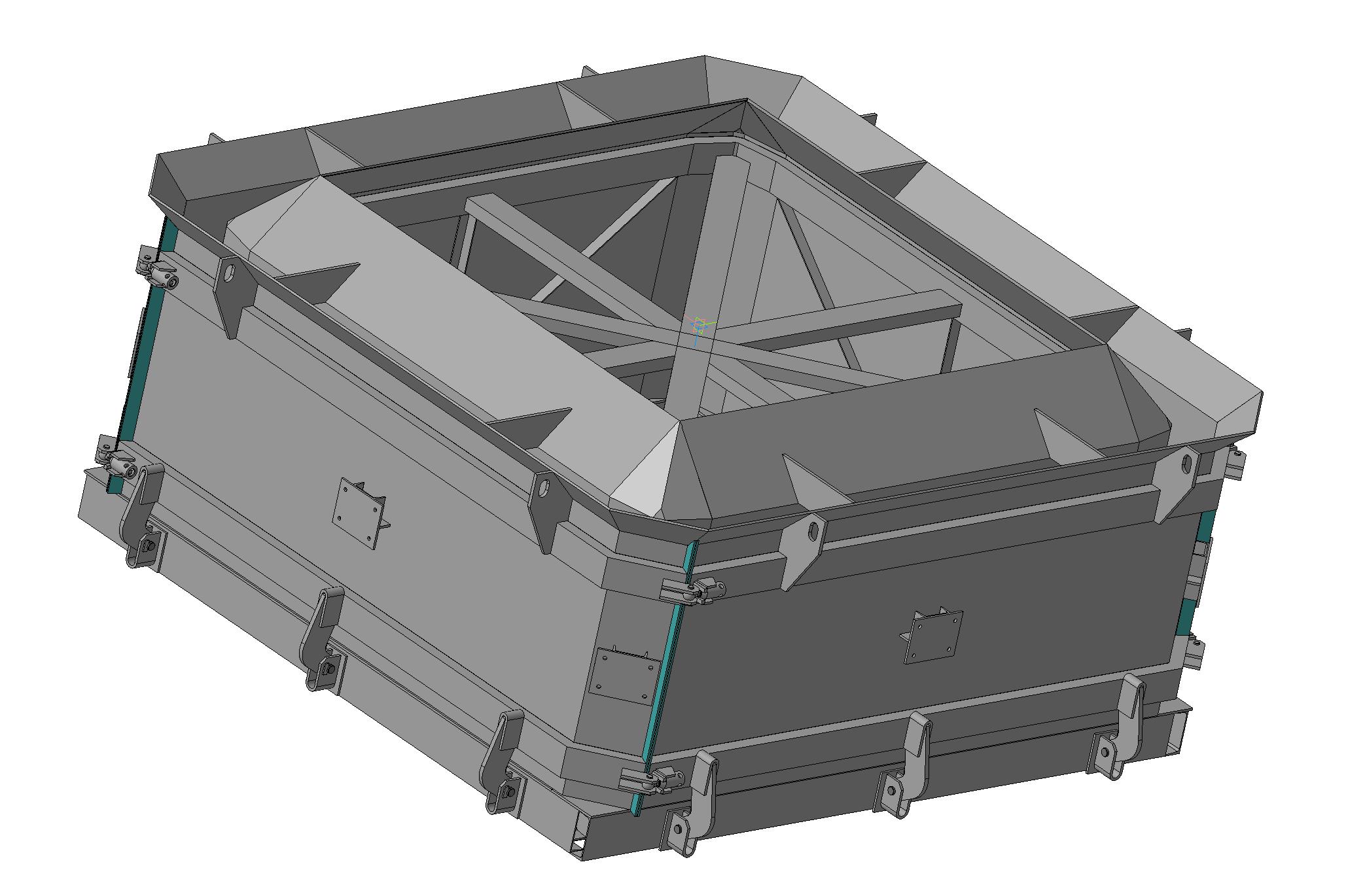 3D модель Форма ЖБИ СОГ-1