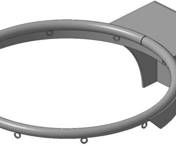 3D модель Кольцо баскетбольное 3д модель