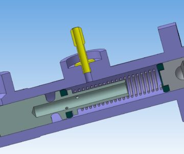 3D модель Главный цилиндр сцепления ВАЗ 21011