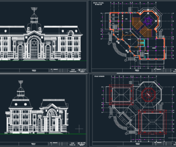 Чертеж Чертежи Синагога