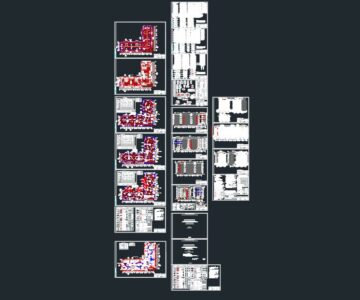 Чертеж 5-ти этажный 55 - ти квартирный дом с встроенными нежилыми помещениями в цокольном этаже расположеннй по адресу: РК, г. Элиста, ул. Г.О. Рокчинского, д.45, корпус №1