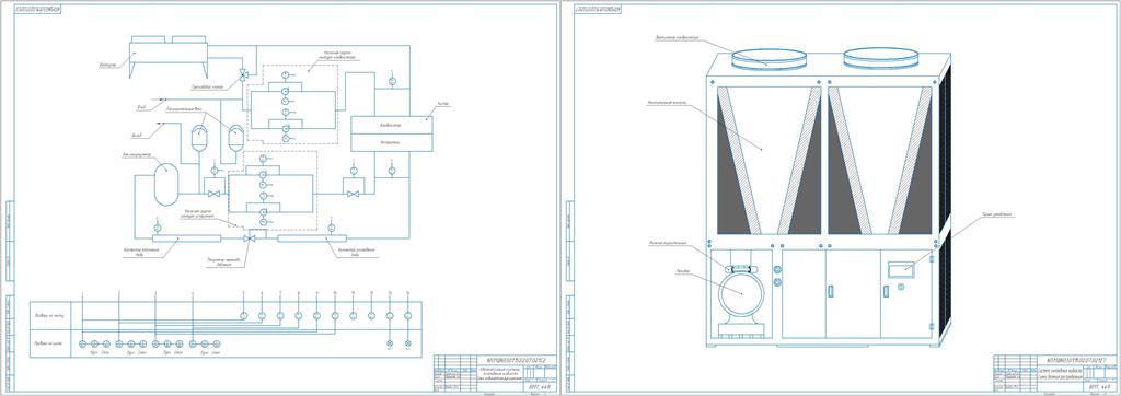 Чертеж Эксплуатация средств автоматизации системы охлаждения  жидкости