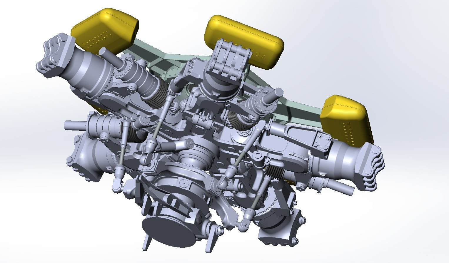 3D модель Втулка несущего винта Ми-8 (Ми-17) одной моделью