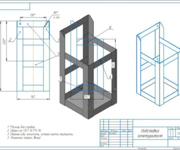 3D модель Подставка огнетушителя