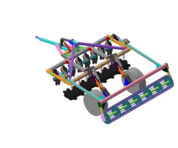 3D модель Переделка навесного дискатора