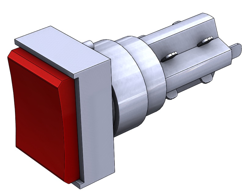 3D модель Переключатели  D16LMT1-2abGR и Switronic IT-1106