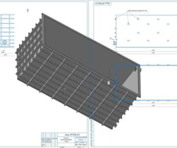 3D модель Резервуар V=18м3