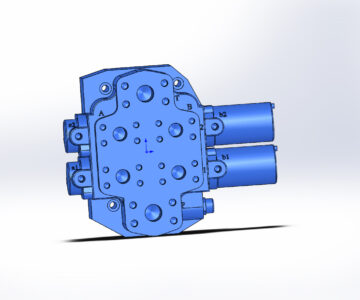 3D модель Распределитель Rexroth M1-4242-00 2M1-32TH