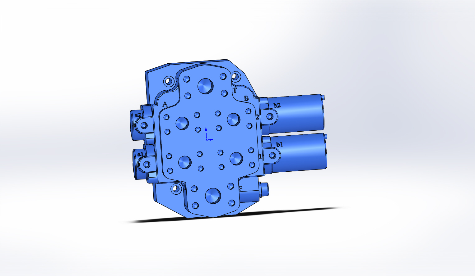 3D модель Распределитель Rexroth M1-4242-00 2M1-32TH